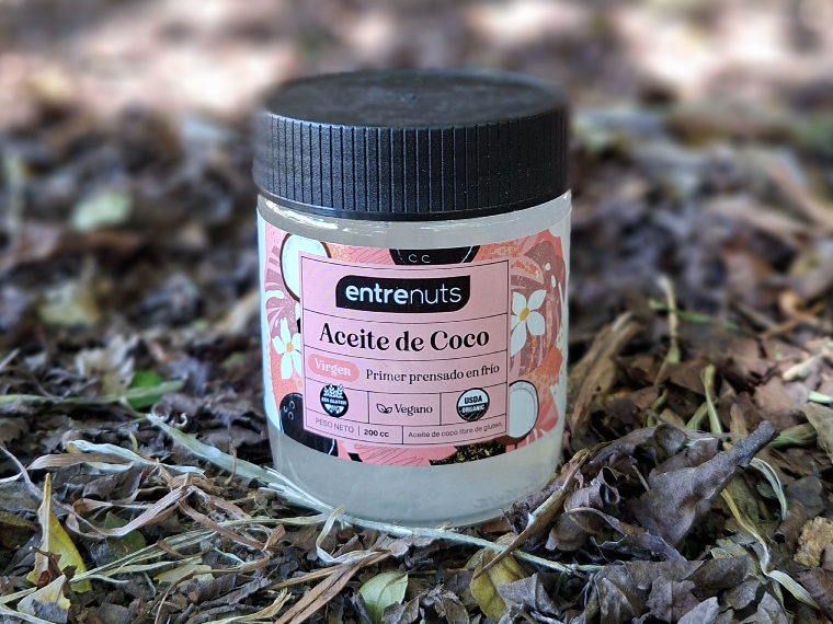 Aceite de coco virgen  x 200cc