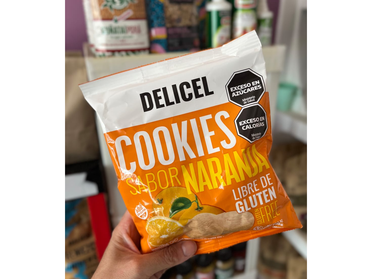 Galletitas sabor naranja x 200grs