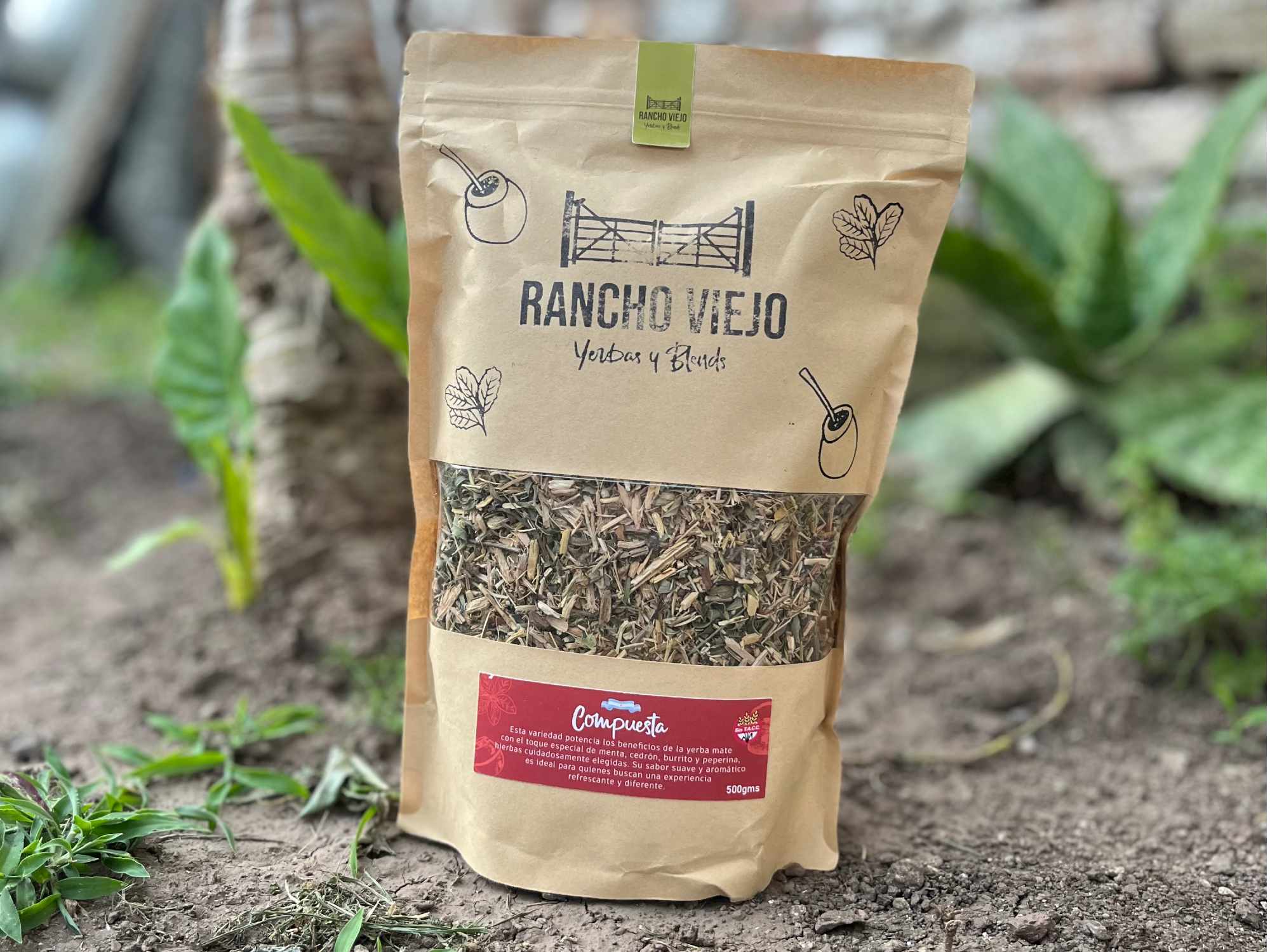 Yerba Compuesta - Rancho Viejo - x 500grs