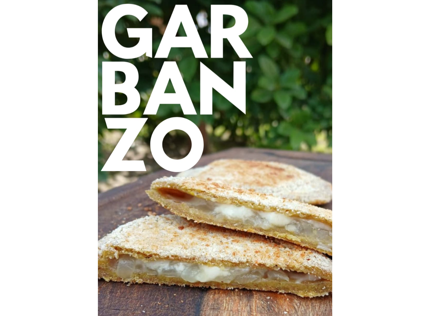 Milas de soja integrales de GARBANZOS sabor cebolla caramelizada