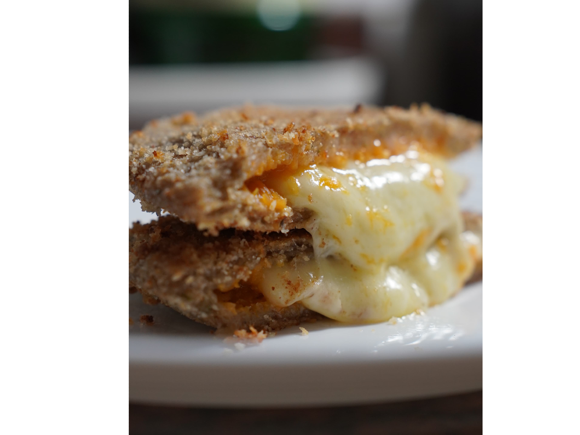 Milas de soja integrales de queso y calabaza.