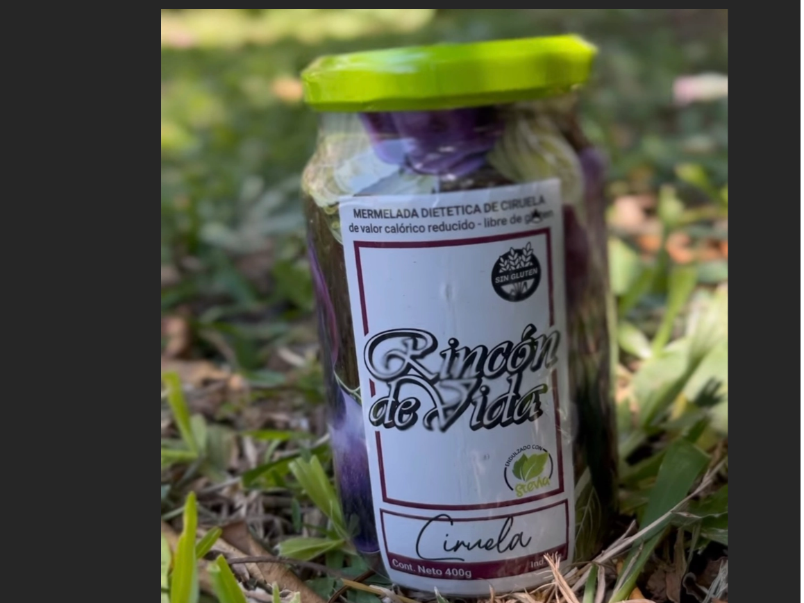 Mermelada c/stevia sabor Ciruela