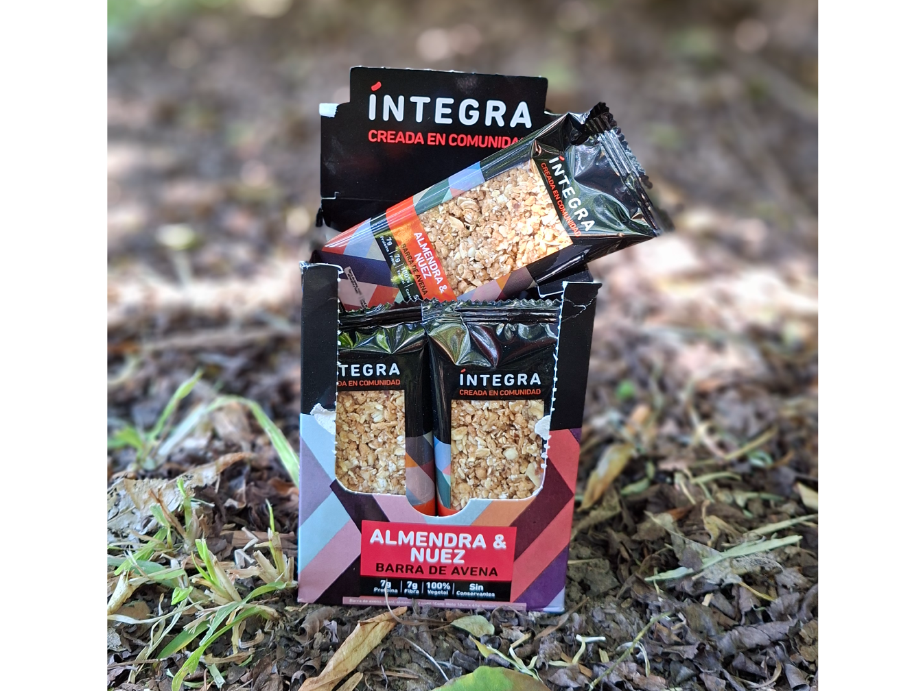 Barrita de cereal almendra y nuez