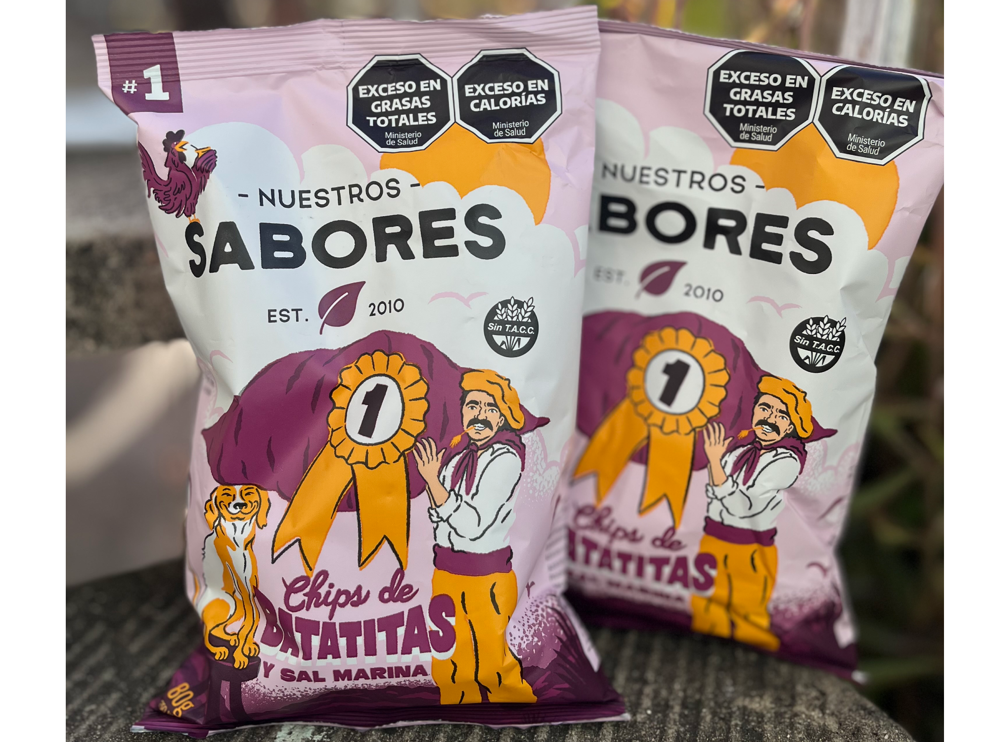 Chips de batata x80gr