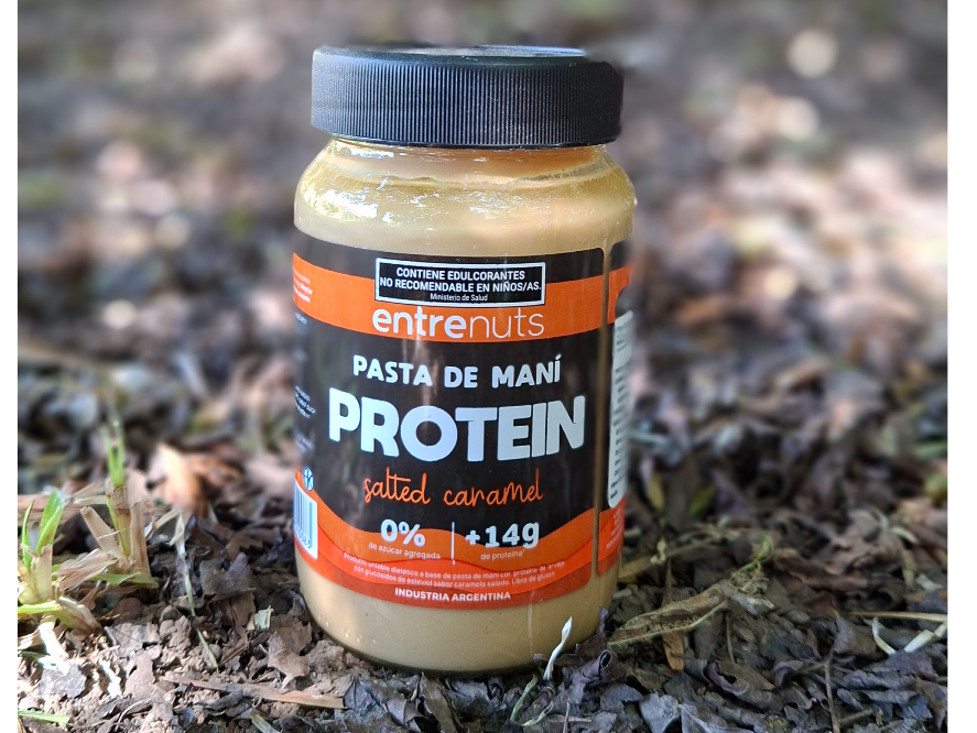 Pasta de maní proteica x 370grs Salted caramel
