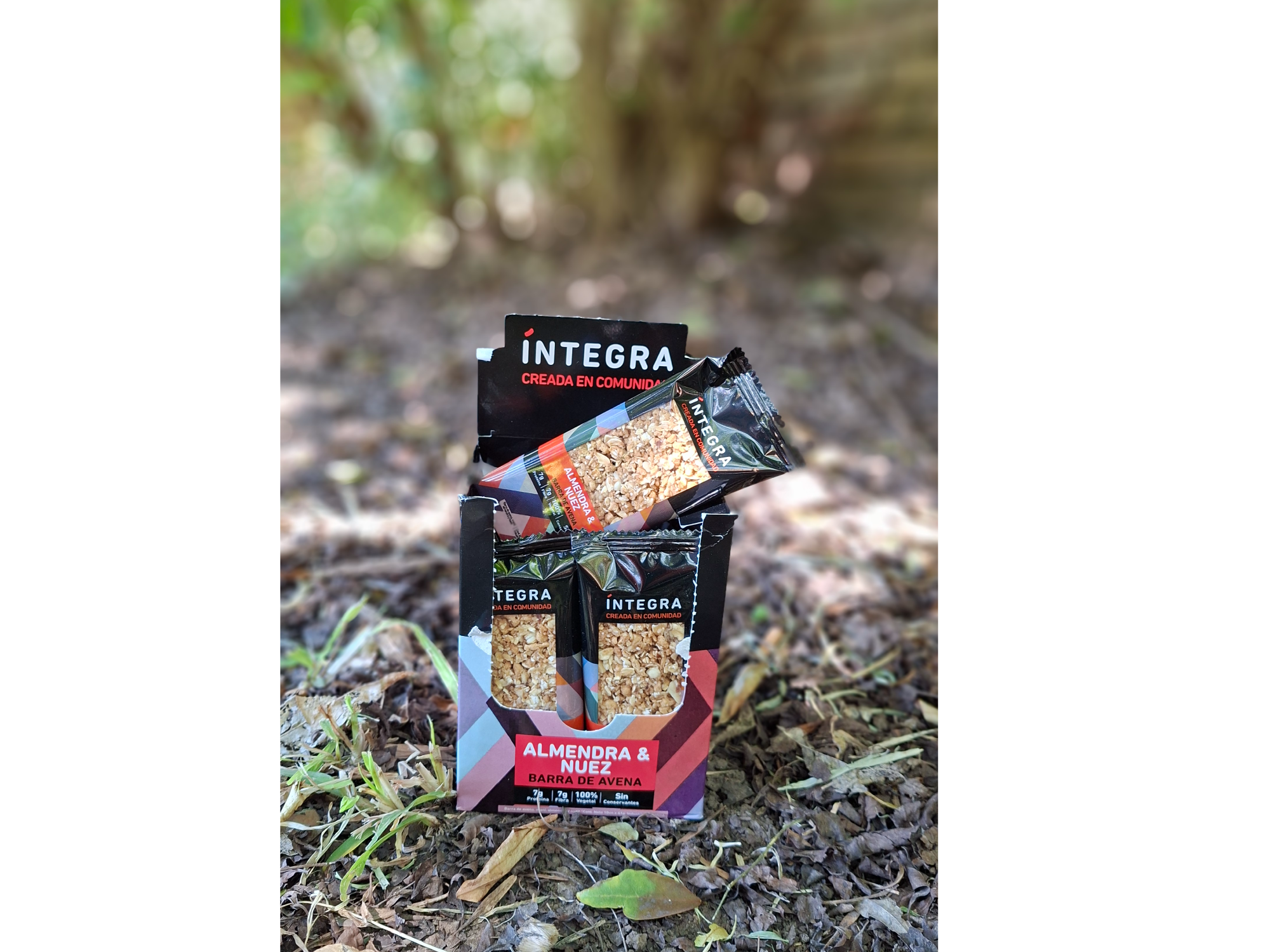 Barrita de cereal almendra y nuez