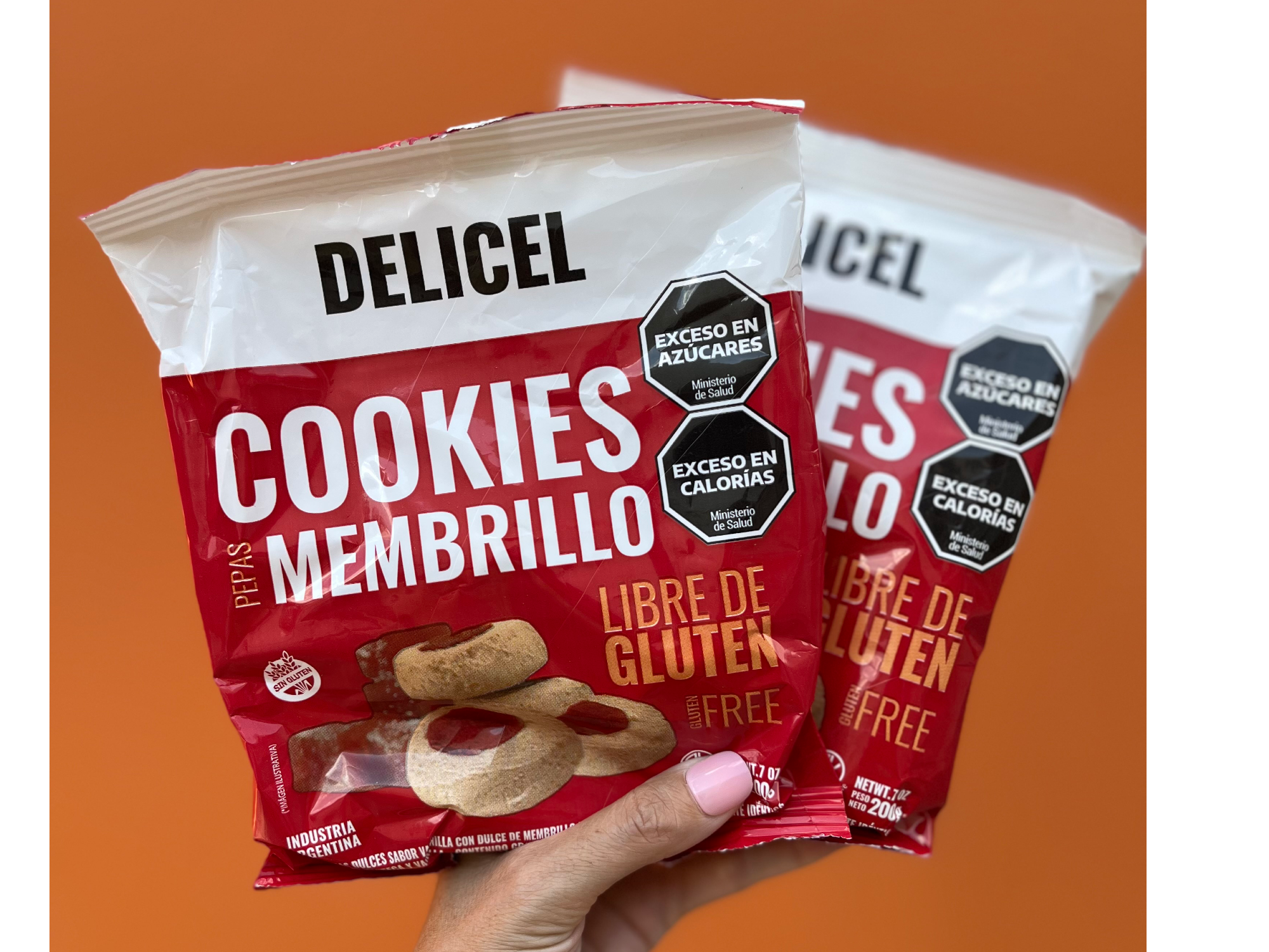 Galletitas pepas  sabor membrillo x 200grs