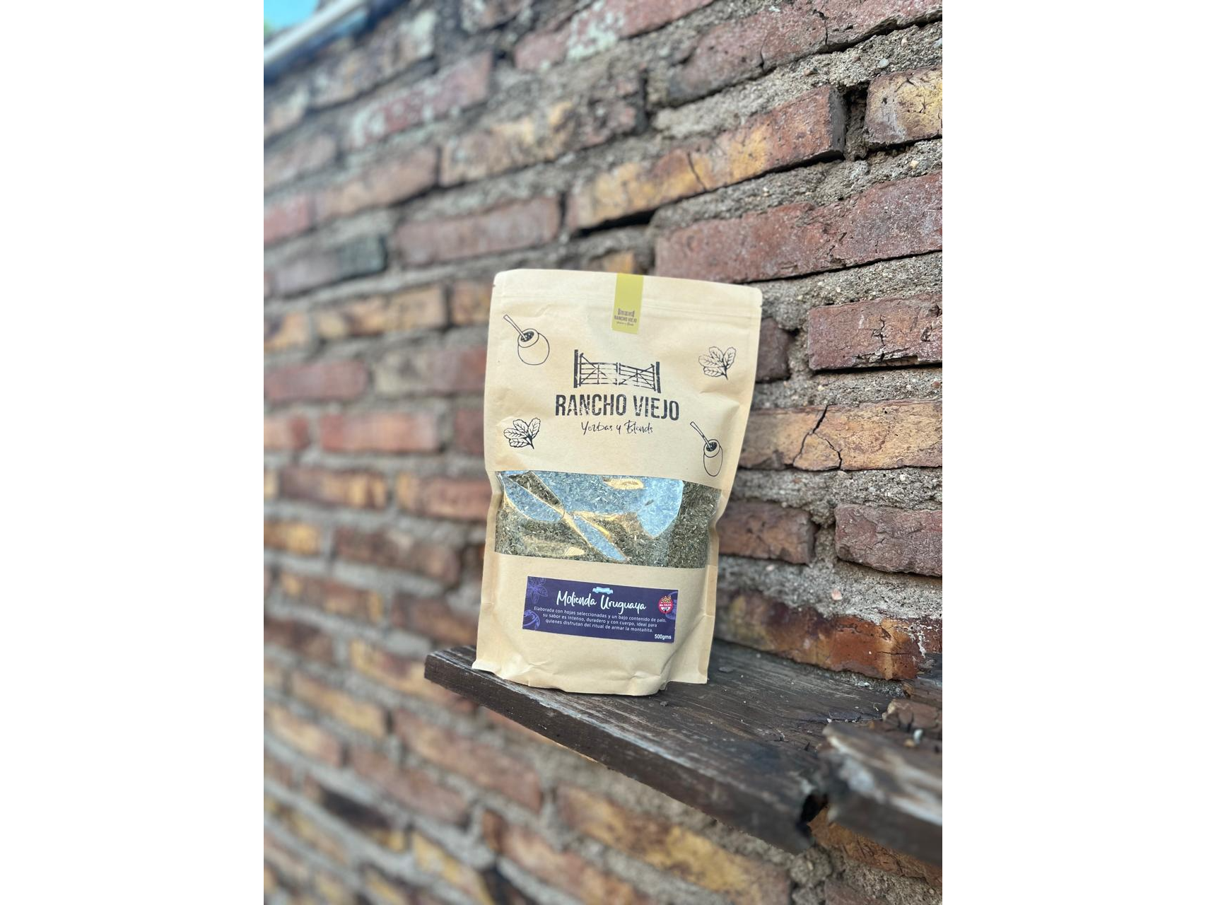 Yerba Molienda Uruguaya - Rancho Viejo - x 500grs