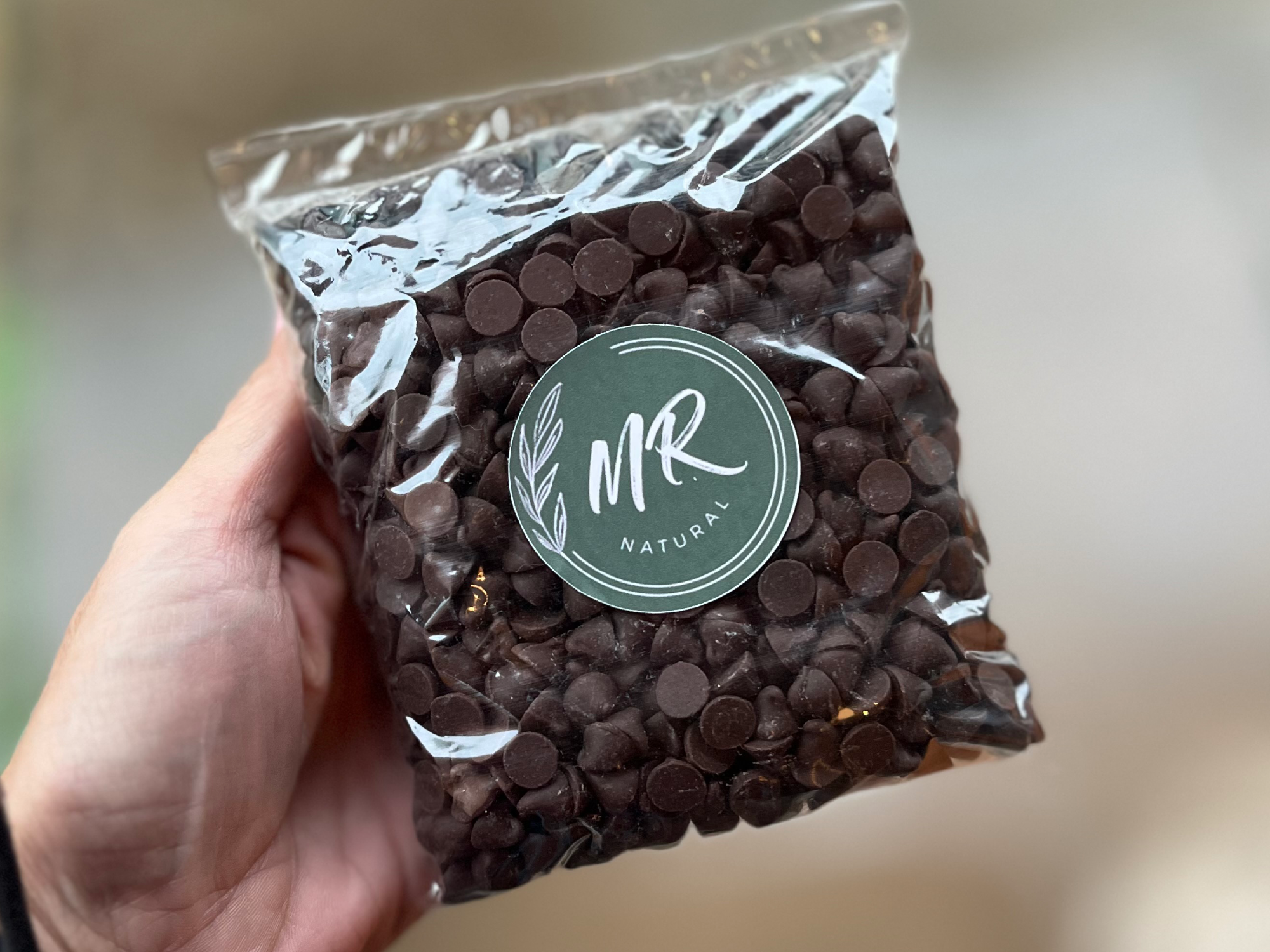 Chip de chocolate semi-amargo
