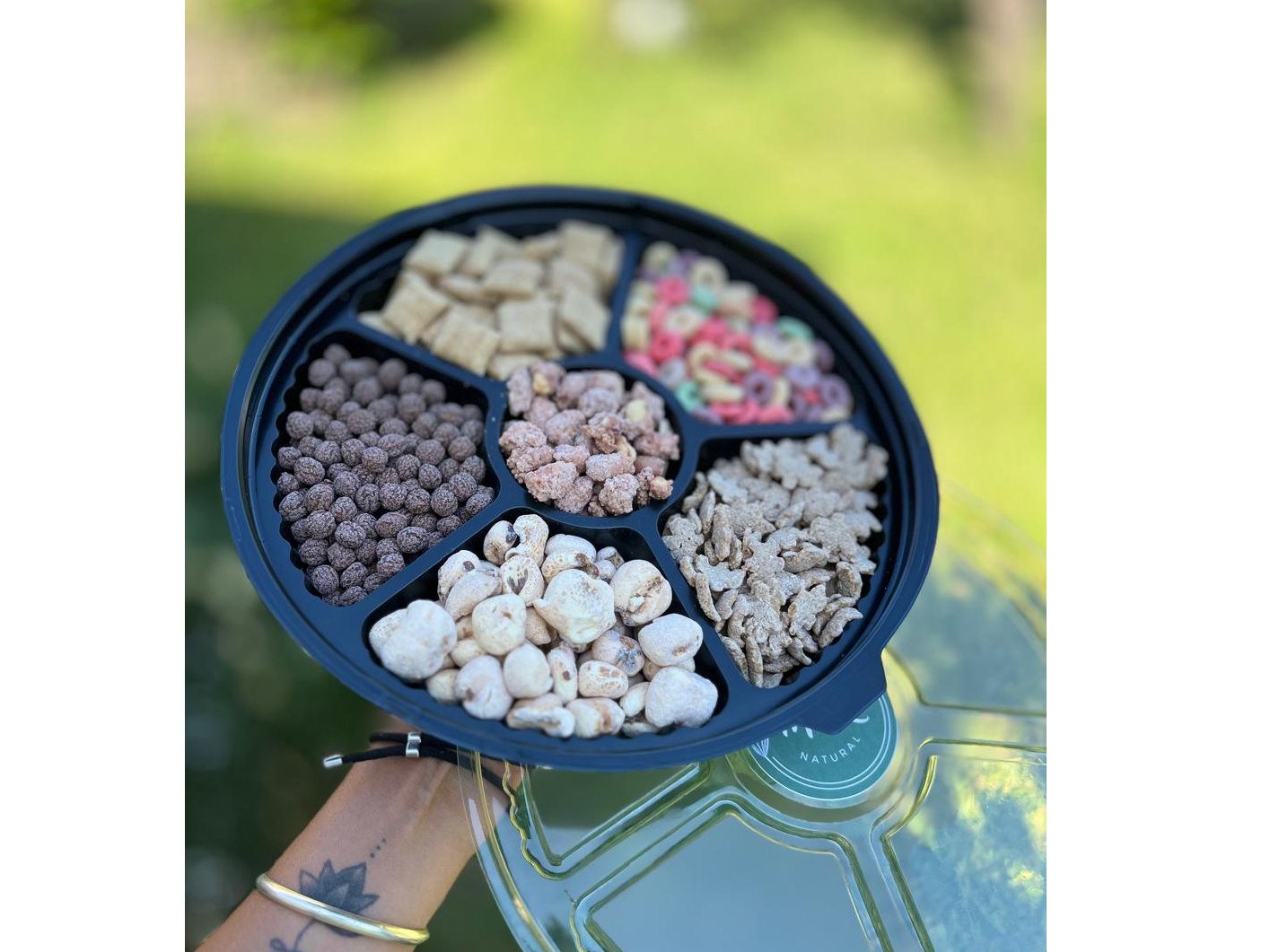 Bandejas de cereales pekes