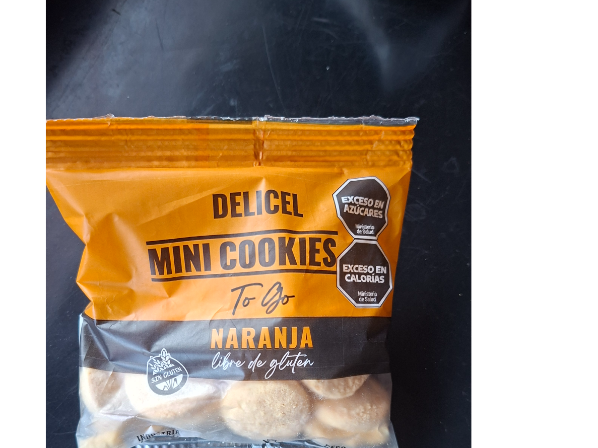 Minicookies sabor naranja x 60grs