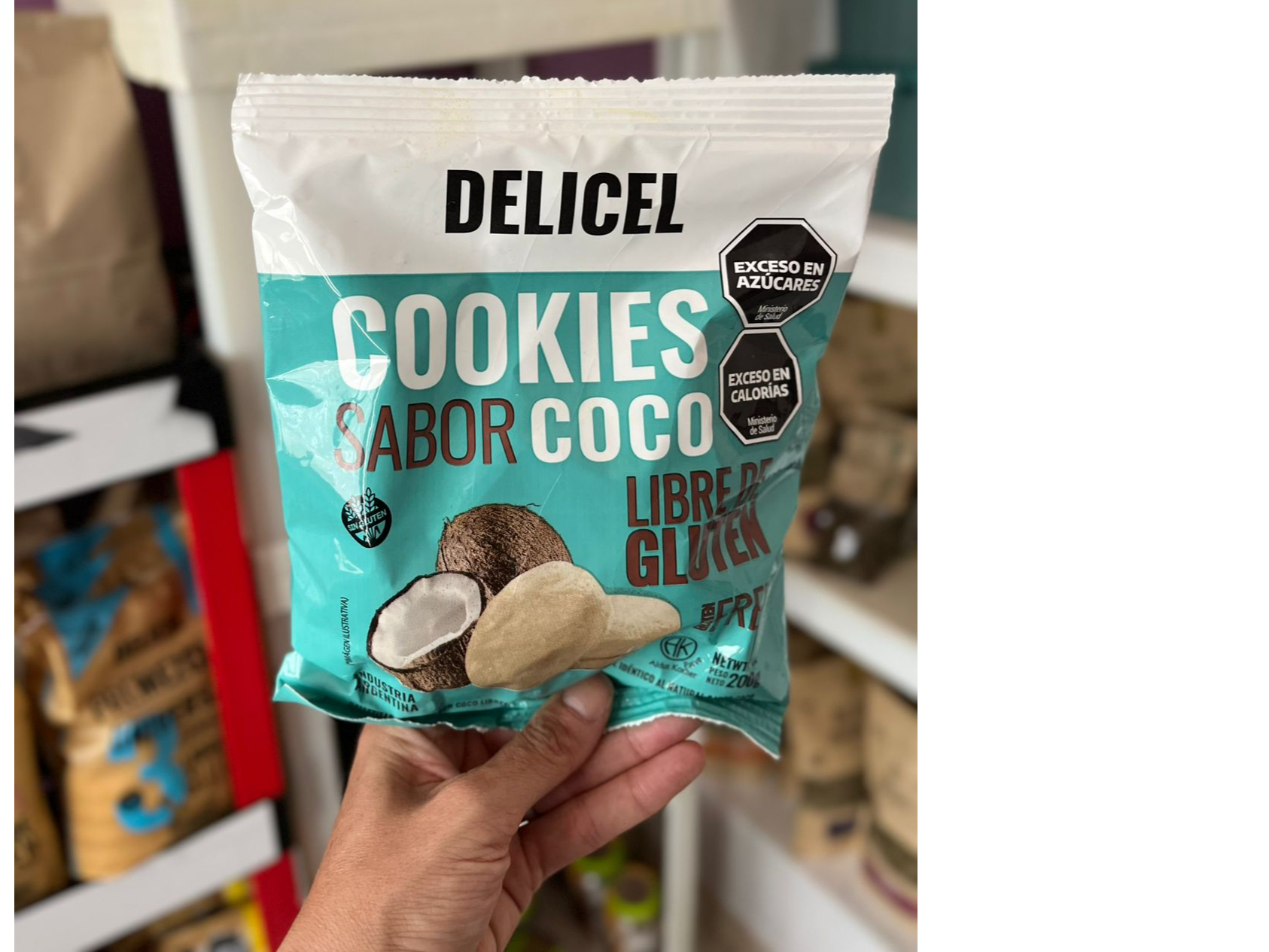 Galletitas sabor coco x 200grs