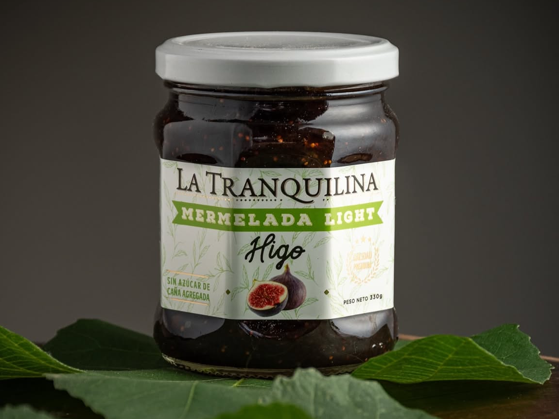 Mermelada con stevia sabor  Higo x 330grs