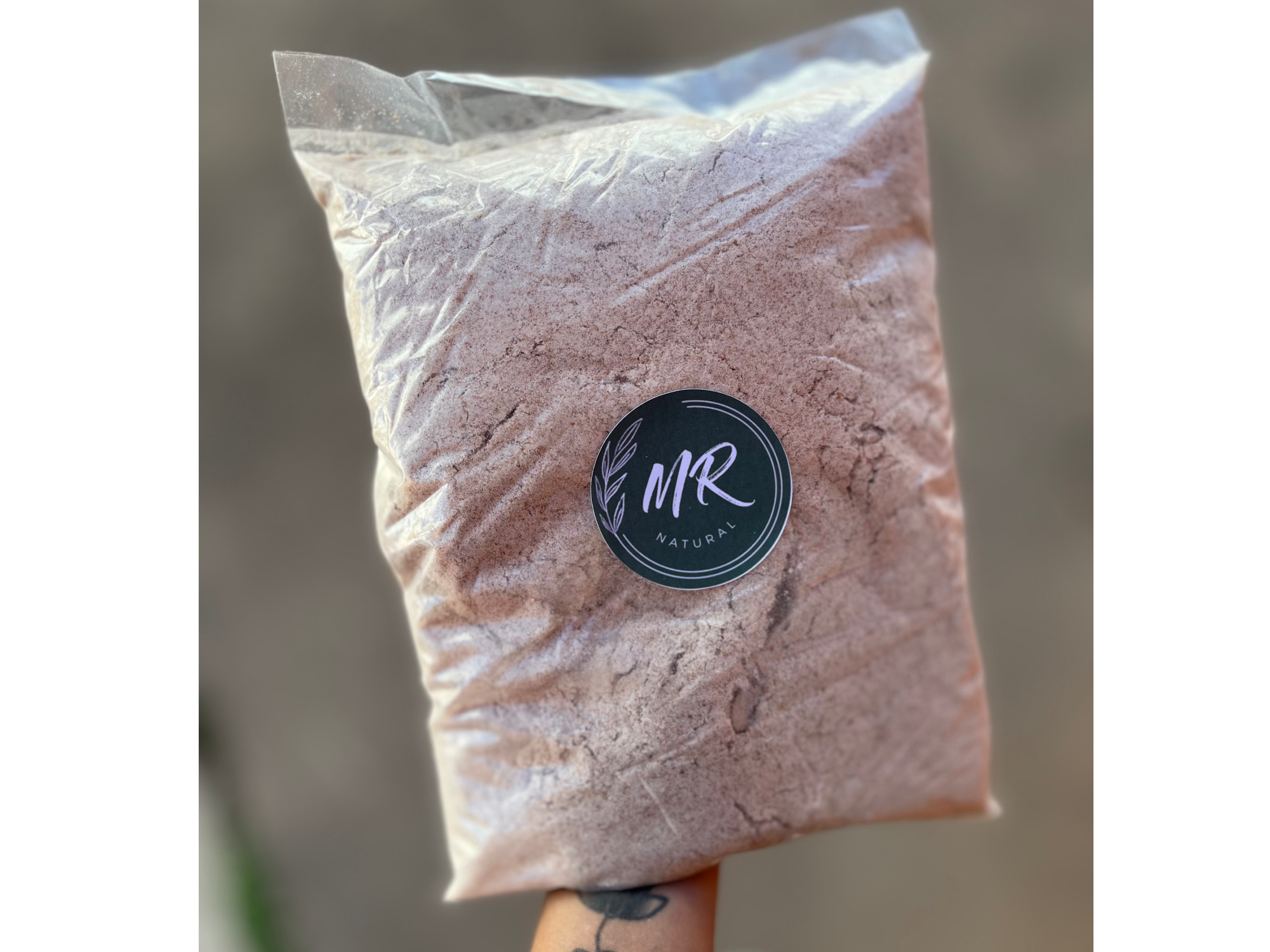 Harina de almendra con piel 70% pureza  a granel