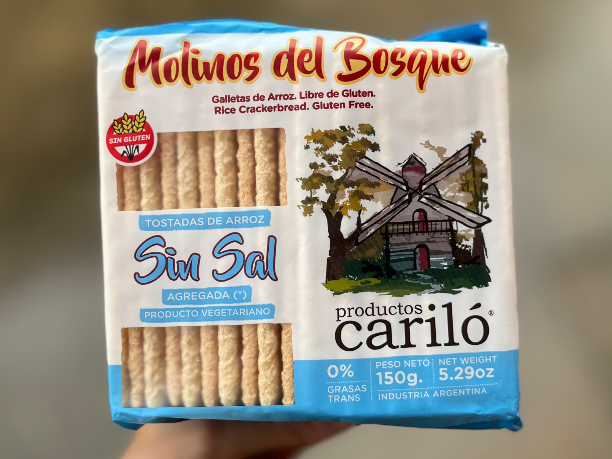 Tostadas de arroz (sin sal) MOLINOS DEL BOSQUE