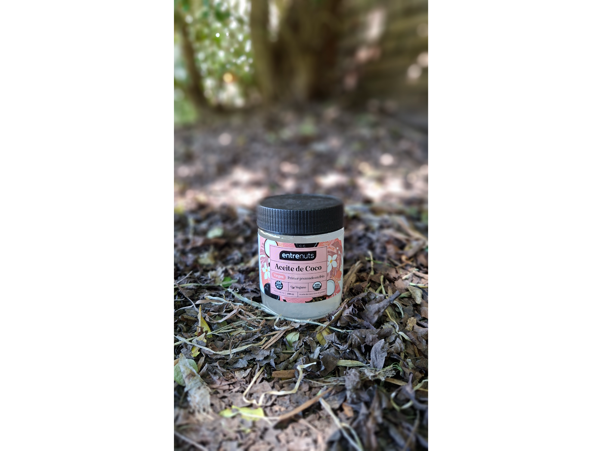 Aceite de coco virgen  x 200cc