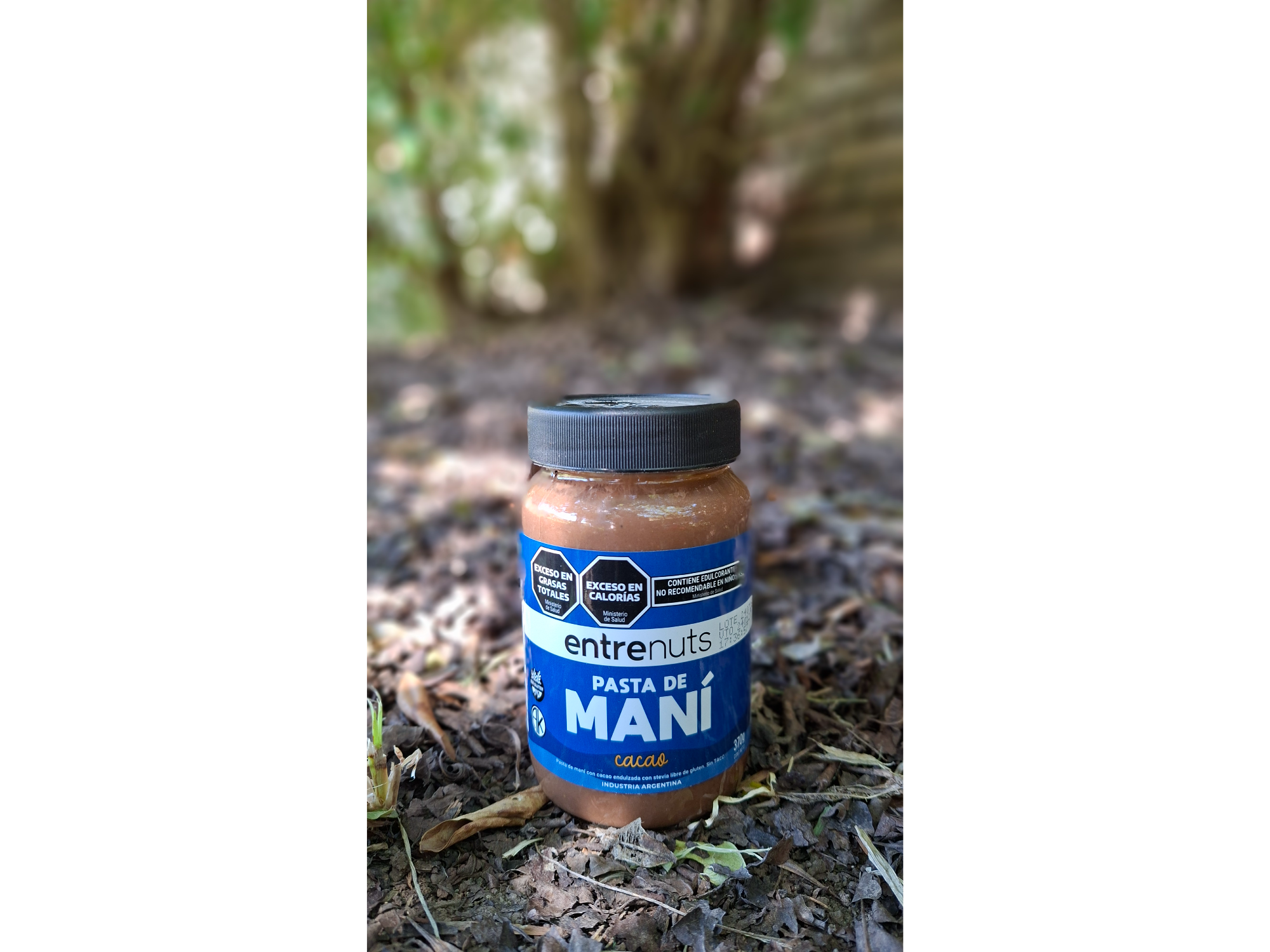 Pasta de maní cacao x 370grs