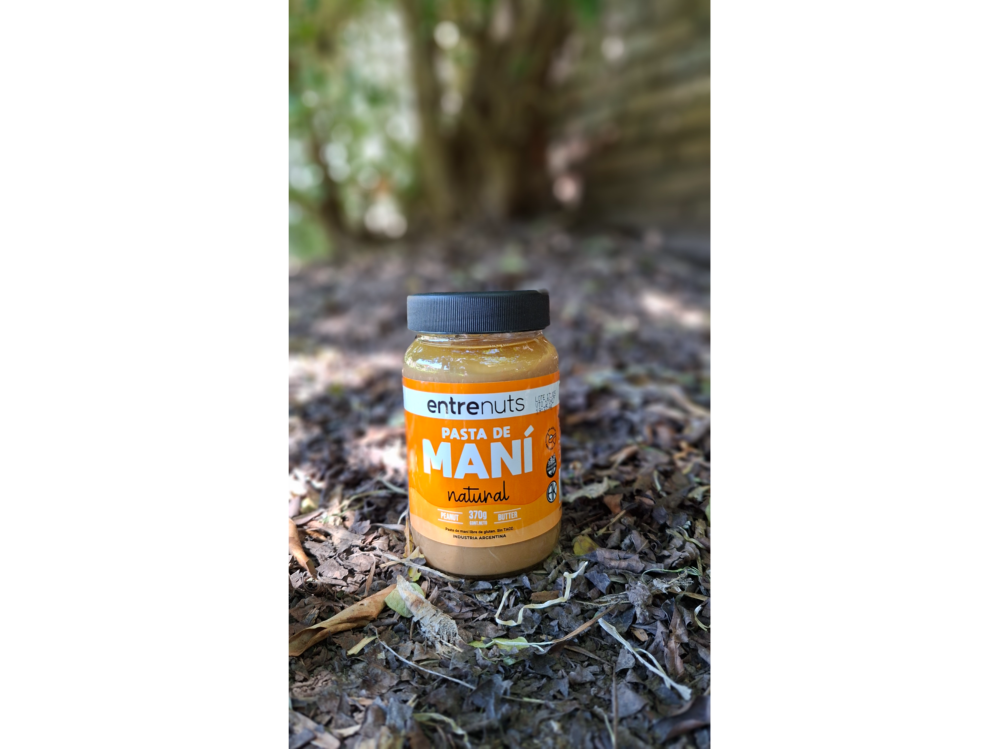 Pasta de maní natural x 370grs