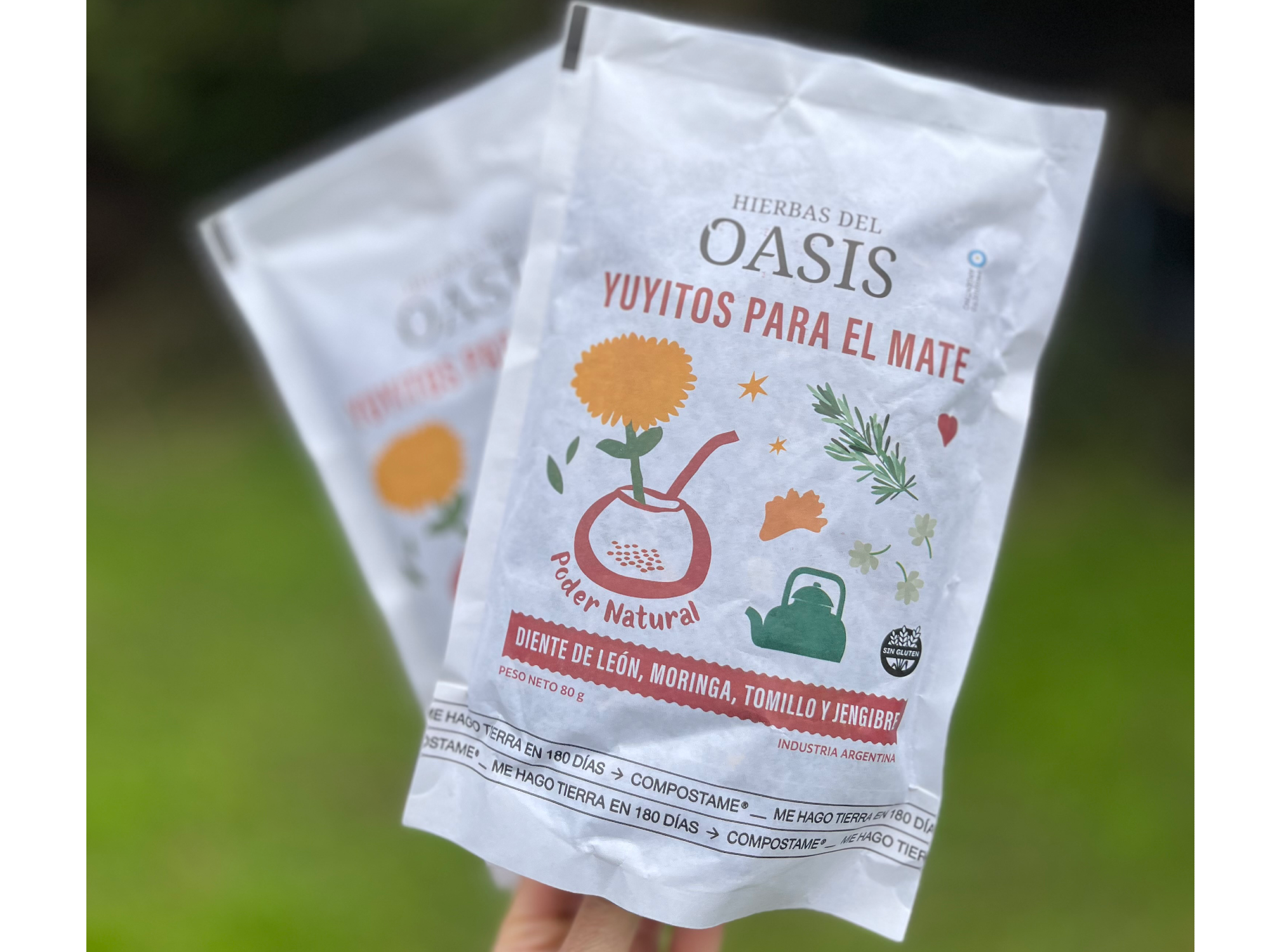 Hierbas del Oasis - yuyitos para el mate -