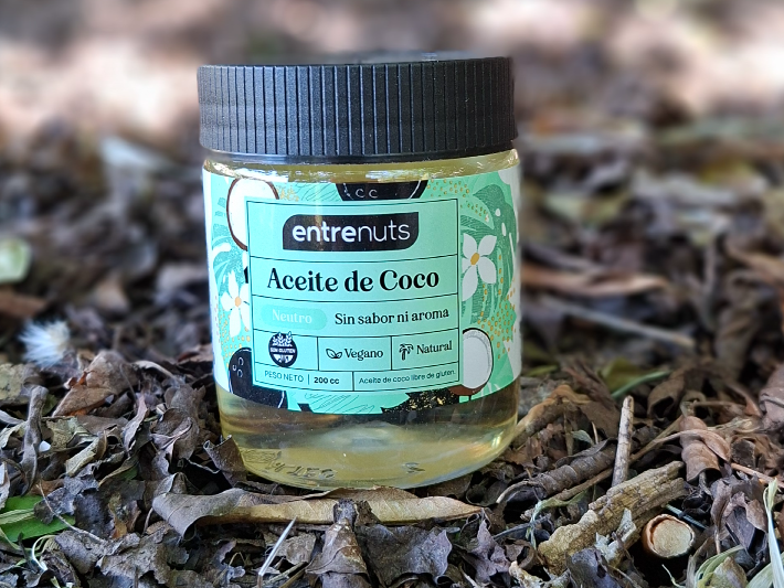 Aceite de coco neutro  x 200cc