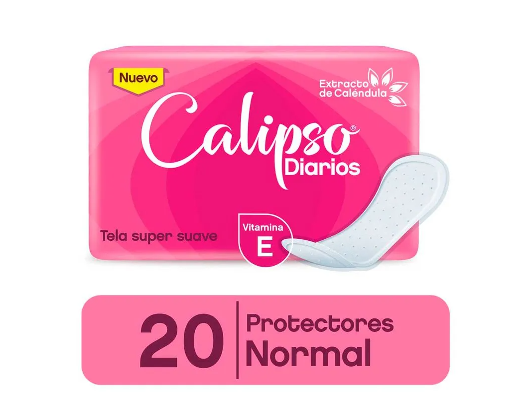 Protector Diario Calipso Normal x20