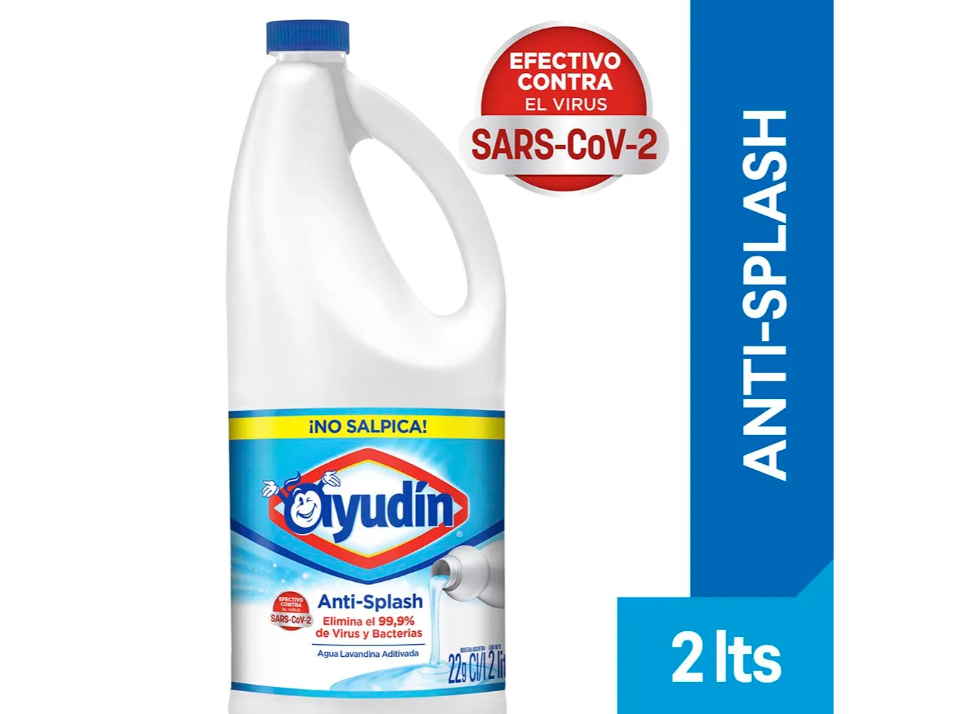 Lavandina Ayudin Anti Splash 2lt