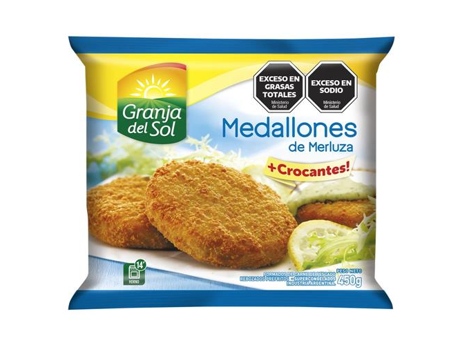 Medallones Merluza Granja Del Sol 450g