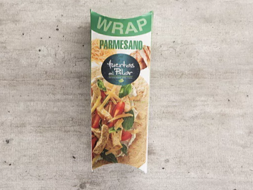 Wrap Parmesano Huertas Del Pilar x 230Gr