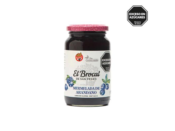 Mermelada Arandanos EL BROCAL Frasco 420 Gr