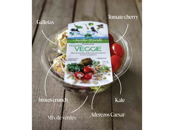 Ensalada Veggie Sueño Verde x 180Gr