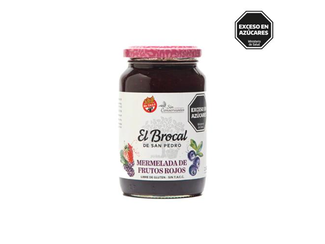 Mermelada Frutos Rojos EL BROCAL Frasco 420 Gr