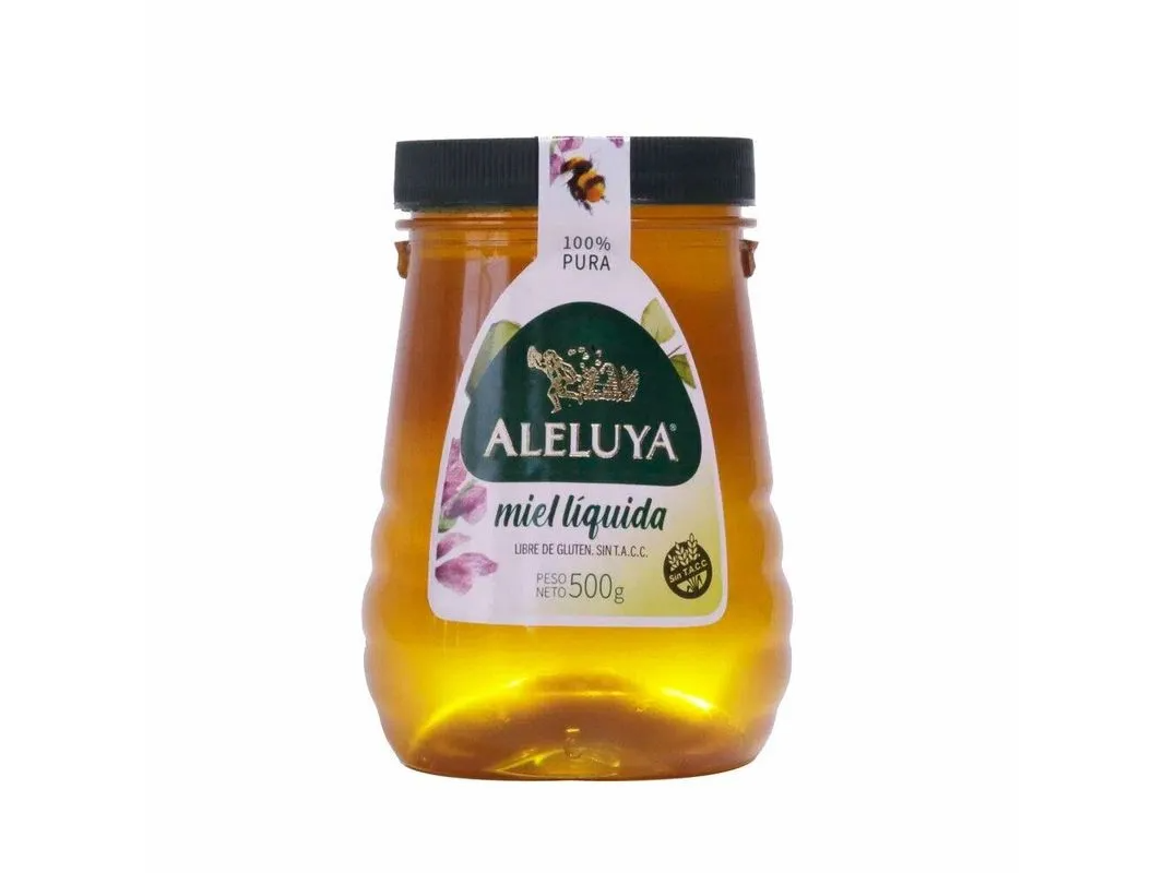 Miel Liquida Sin Tacc Aleluya 500 Gr