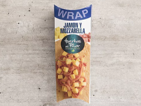 Wrap Jamon y Mozzarella Huertas Del Pilar x 235Gr