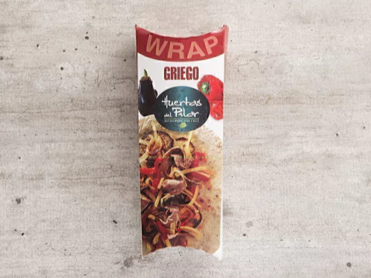 Wrap Griego Huertas Del Pilar  x 230Gr