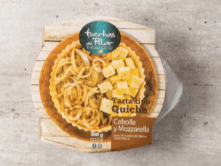 Quiche Mozzarella y Cebolla