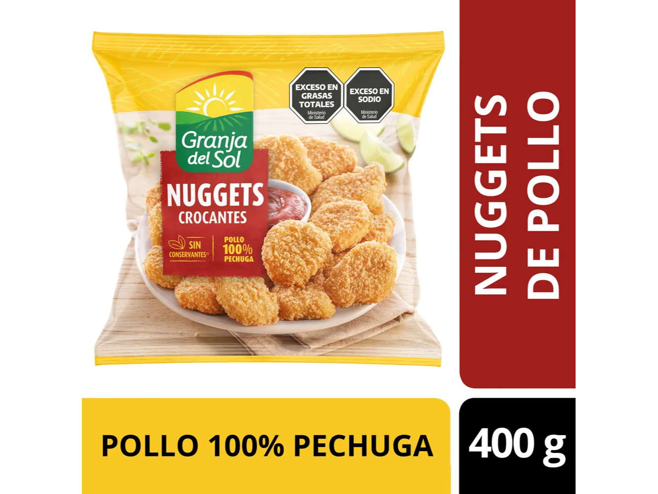 Nuggets Granja Del Sol 400 Gr