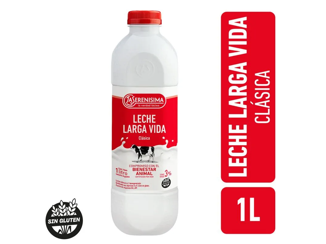 Leche La Serenisima Entera Bot 1l de Punto Market