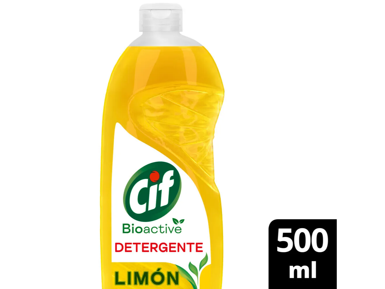 Detergente Bioactive Cif Limón Botella 500 Ml