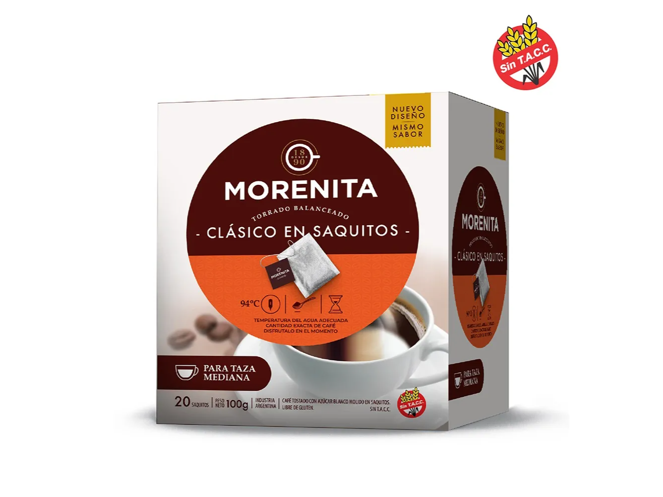 Café Intenso Saquito Morenita 110 Gr