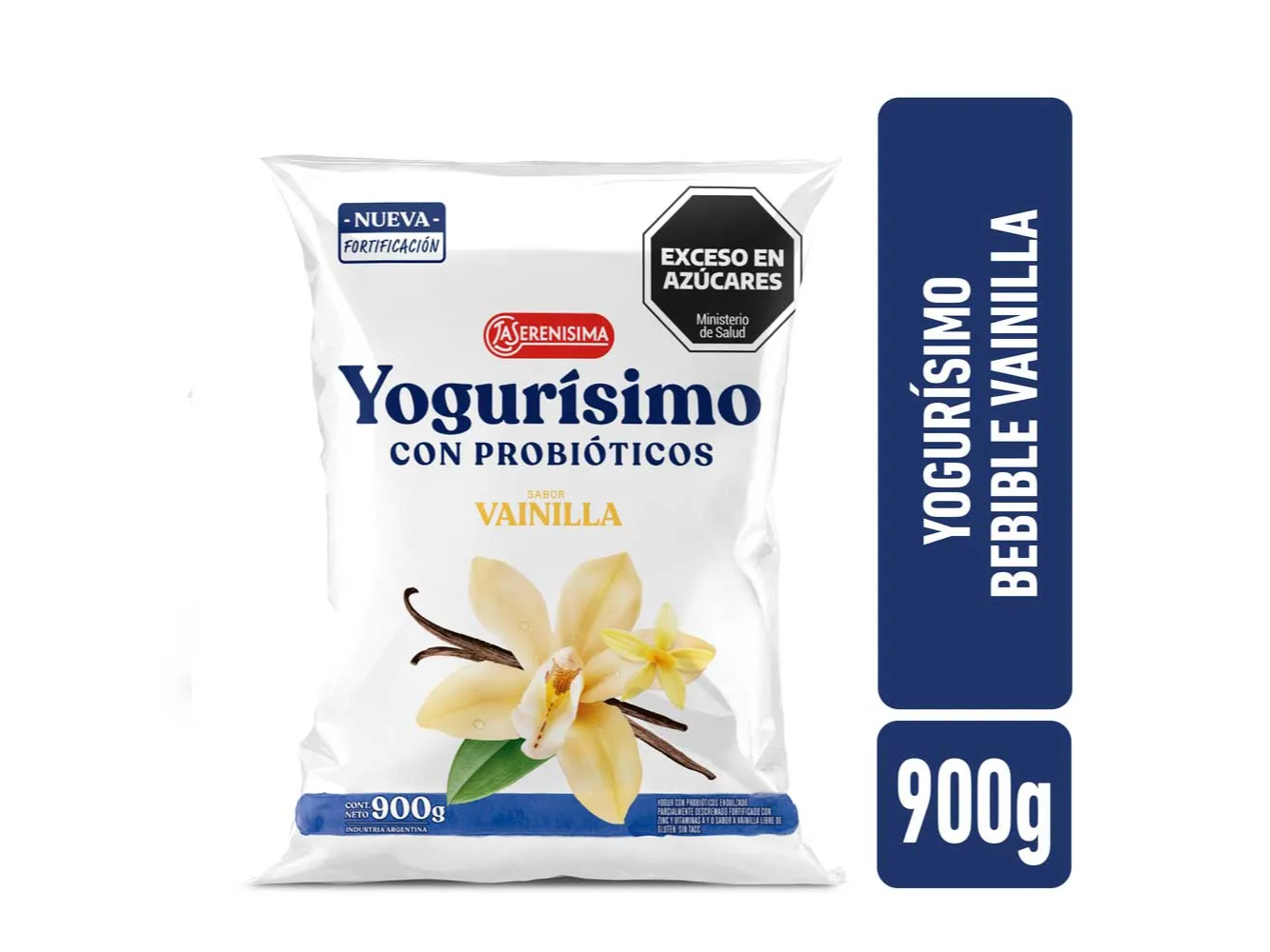 Yogur Bebible Vainilla 900 Gr Yogurisimo