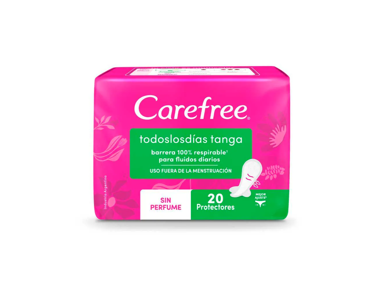 Protectores Diarios Todos Los Días x 20 Un