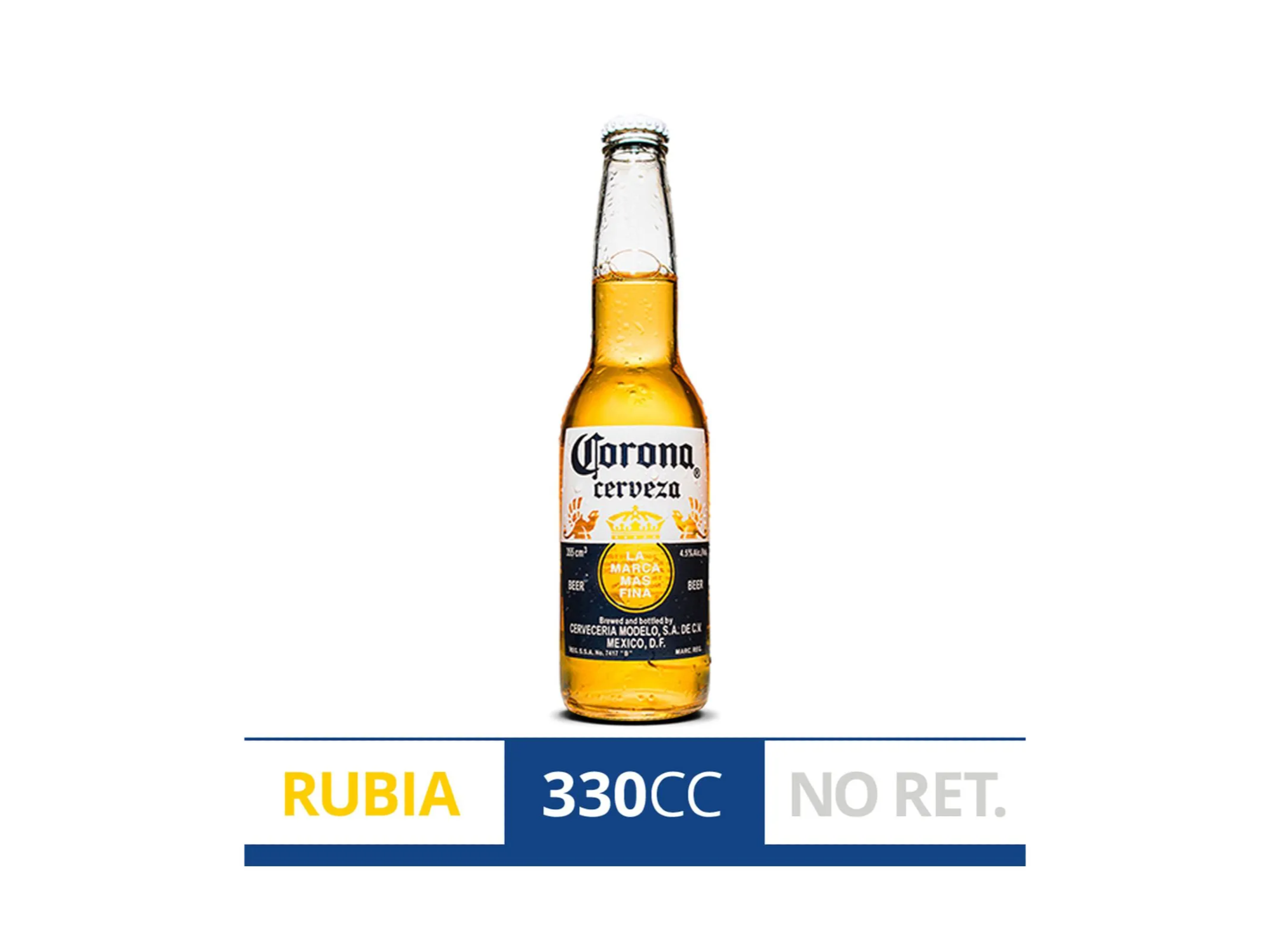 Cerveza Rubia 330ml Corona
