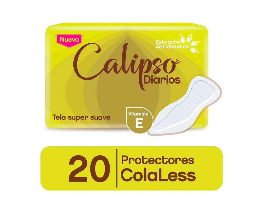 Protector Diario Calipso Cola Less X 20 U