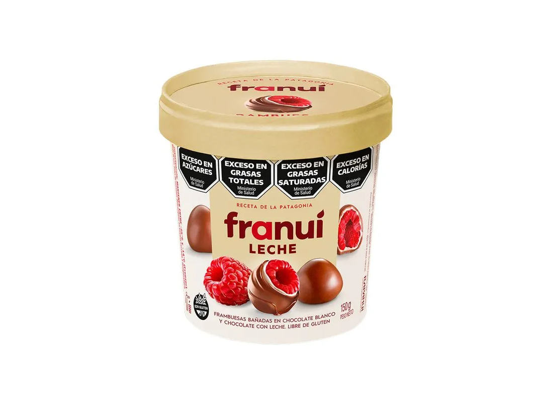 Bombón De Frambuesa Franui Leche 150 Gr de Punto Market