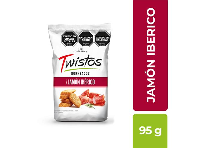 Tostaditas Sabor Jamón Twistos 95g