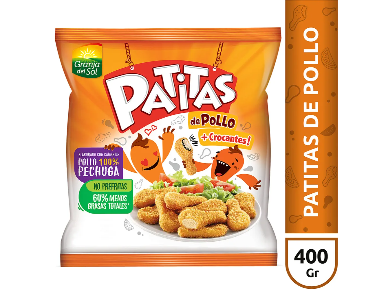 Patitas De Pollo Granja Del Sol 400 Gr