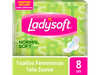 Ladysoft Toallitas Normal Soft x 8 Un