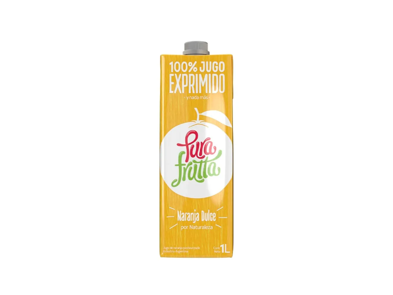 Jugo Exprimido De Naranja Dulce 1 L Pura Fruta