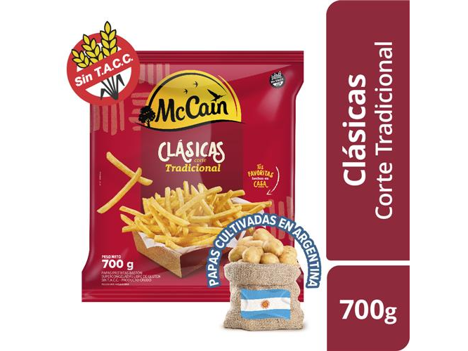 Papas Corte Tradicional Mc Cain  700g