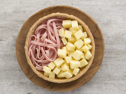 Quiche Jamon y Mozzarella